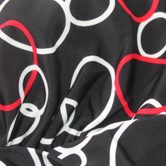 NWT Anne Cole Collection Geo Print Swimsuit - Picture 4 of 7